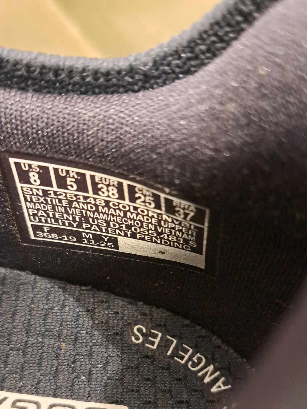 Skechers GO WALK Glide-Step 2.0 - Chelsea - Color: Navy/Blue - Size: Women 8 - Picture 9 of 11